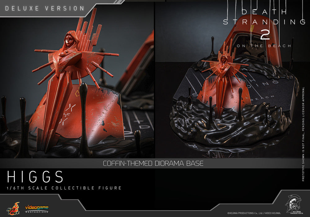Preventa Figura HIGGS (Deluxe Version) - Death Stranding 2: On the Beach marca Hot Toys VGM80 escala 1/6