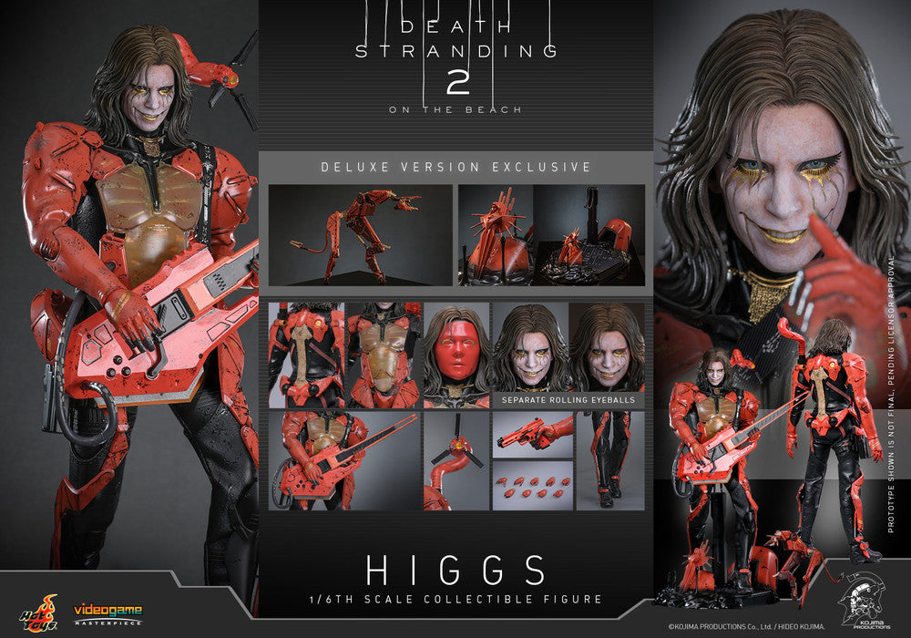 Preventa Figura HIGGS (Deluxe Version) - Death Stranding 2: On the Beach marca Hot Toys VGM80 escala 1/6