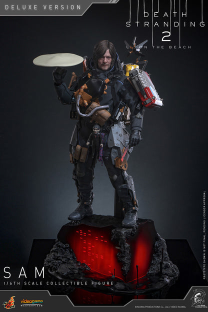 Preventa Figura SAM (Deluxe Version) - Death Stranding 2: On the Beach marca Hot Toys VGM76 escala 1/6