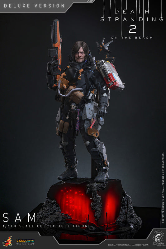 Preventa Figura SAM (Deluxe Version) - Death Stranding 2: On the Beach marca Hot Toys VGM76 escala 1/6