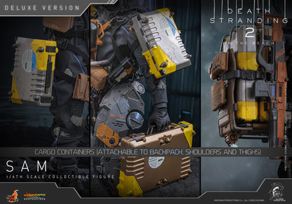 Preventa Figura SAM (Deluxe Version) - Death Stranding 2: On the Beach marca Hot Toys VGM76 escala 1/6