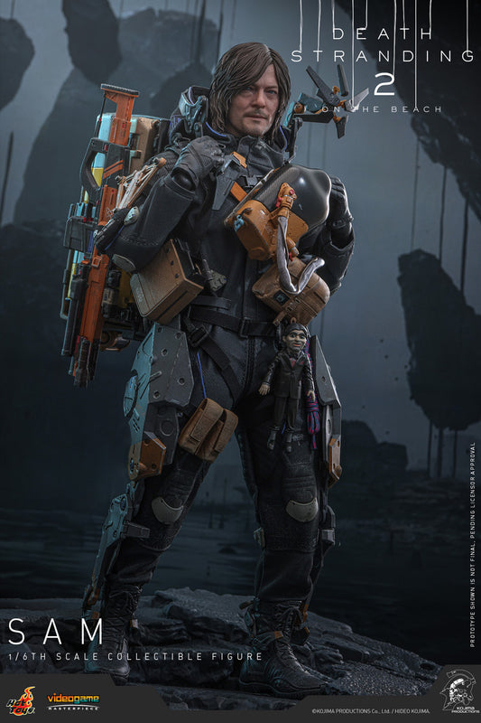 Preventa Figura SAM - Death Stranding 2: On the Beach marca Hot Toys VGM75 escala 1/6