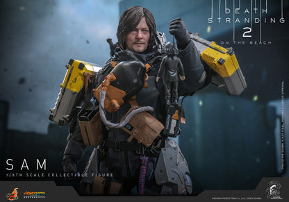 Preventa Figura SAM - Death Stranding 2: On the Beach marca Hot Toys VGM75 escala 1/6