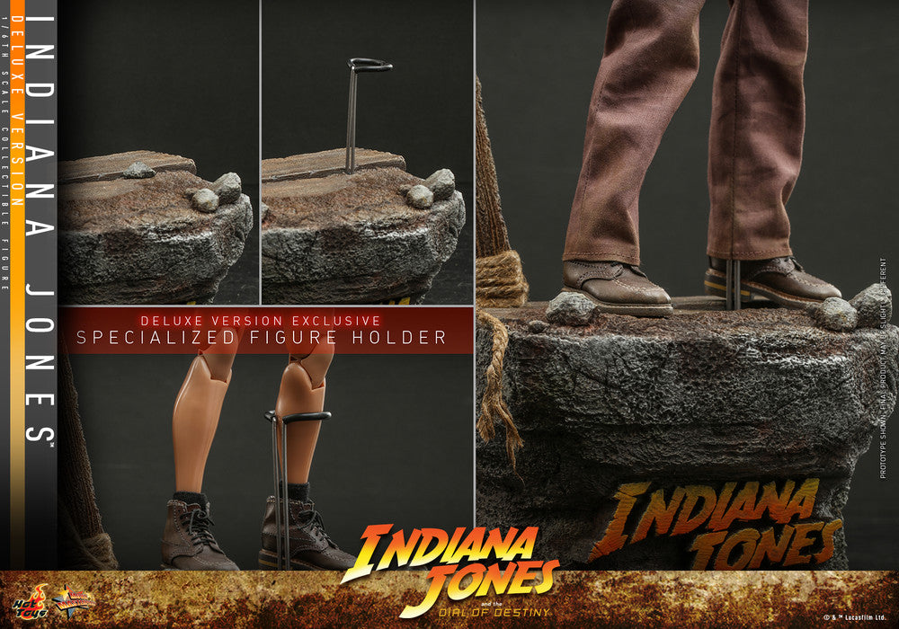 Preventa Figura Indiana Jones (Deluxe version) - Indiana Jones and the Dial of Destiny marca Hot Toys MMS717 escala 1/6