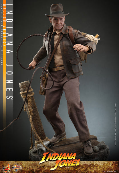 Preventa Figura Indiana Jones (Deluxe version) - Indiana Jones and the Dial of Destiny marca Hot Toys MMS717 escala 1/6