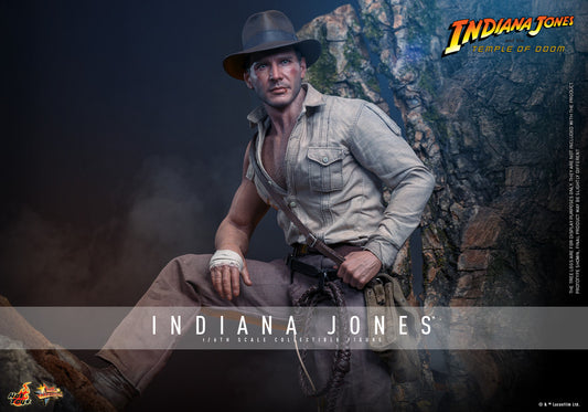 Preventa Figura INDIANA JONES - Indiana Jones and the Temple of Doom marca Hot Toys MMS860 escala 1/6