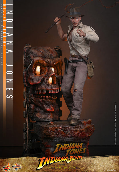 Preventa Figura INDIANA JONES (Deluxe Edition) - Indiana Jones and the Temple of Doom marca Hot Toys MMS861 escala 1/6