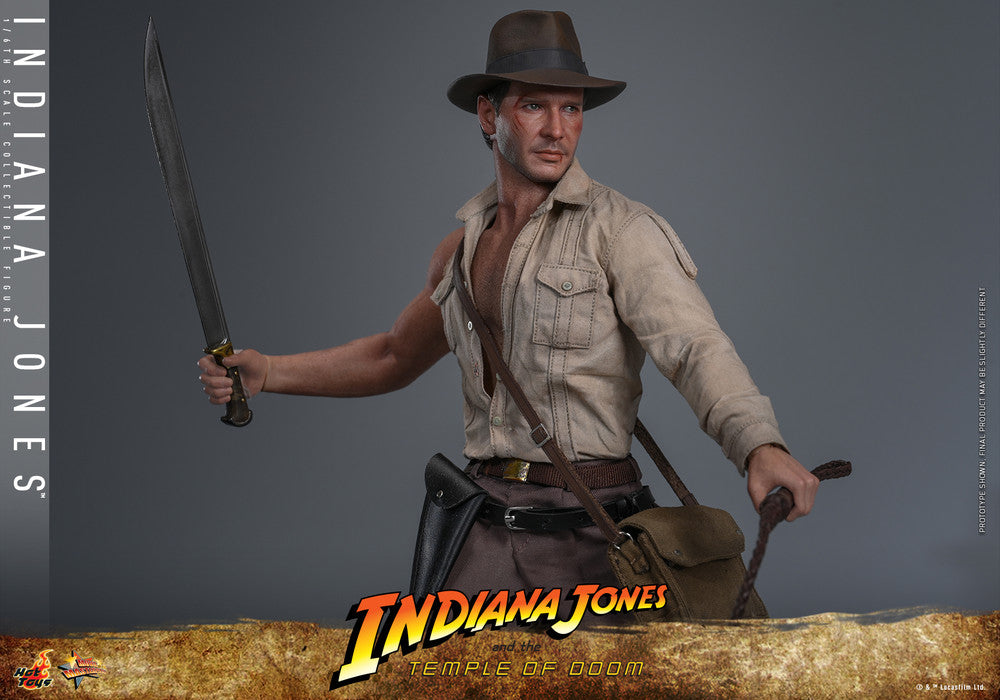 Preventa Figura INDIANA JONES - Indiana Jones and the Temple of Doom marca Hot Toys MMS860 escala 1/6