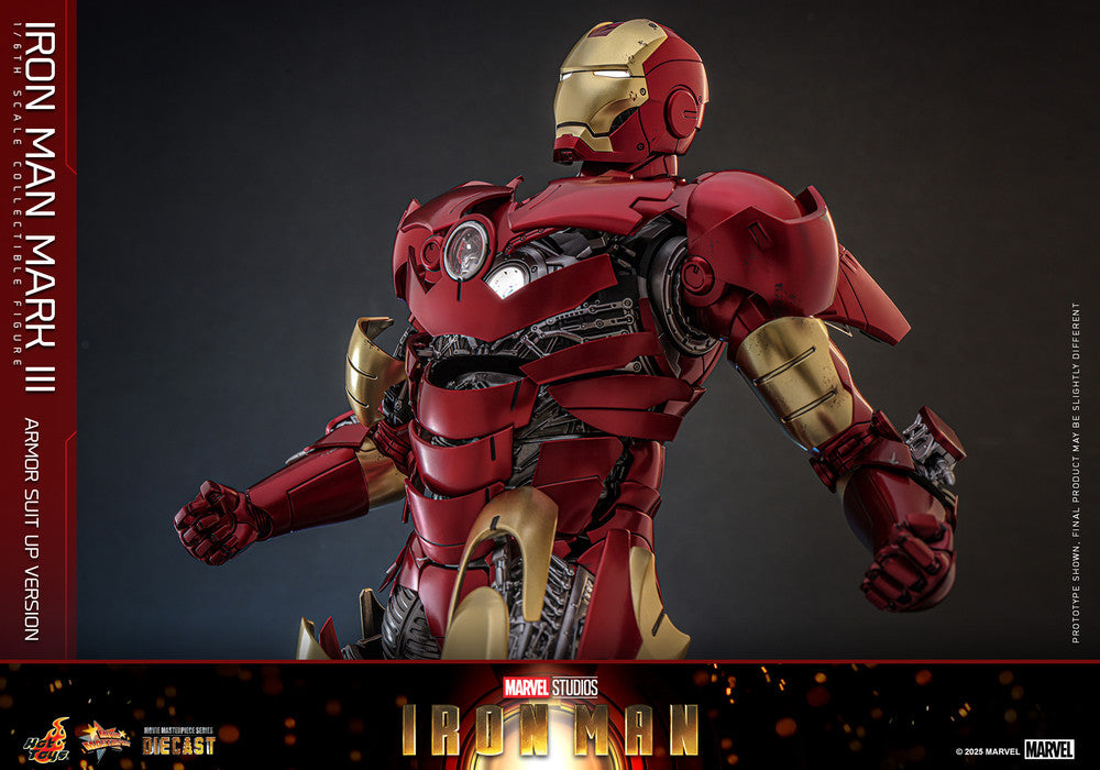 Preventa Figura Man Mark III (Armor Suit Up Version) marca Hot Toys MMS825D72 escala 1/6