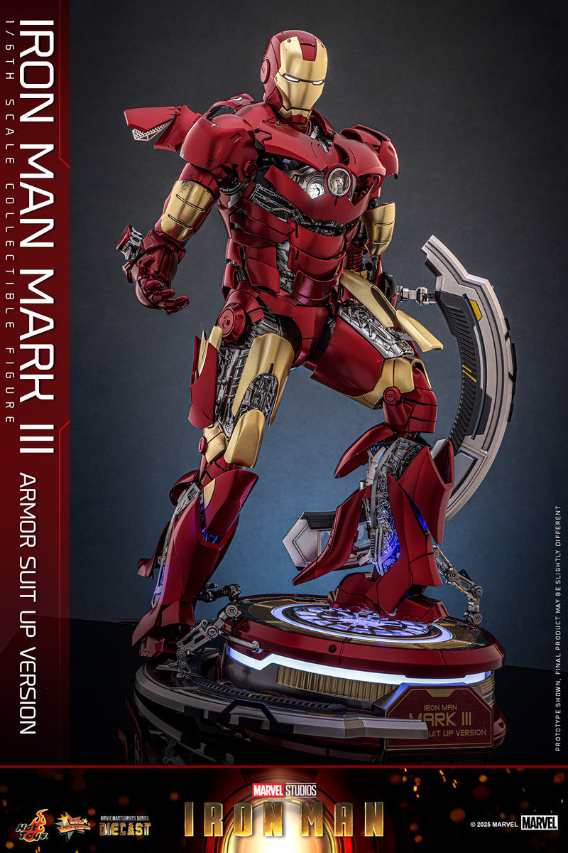 Preventa Figura Man Mark III (Armor Suit Up Version) marca Hot Toys MMS825D72 escala 1/6