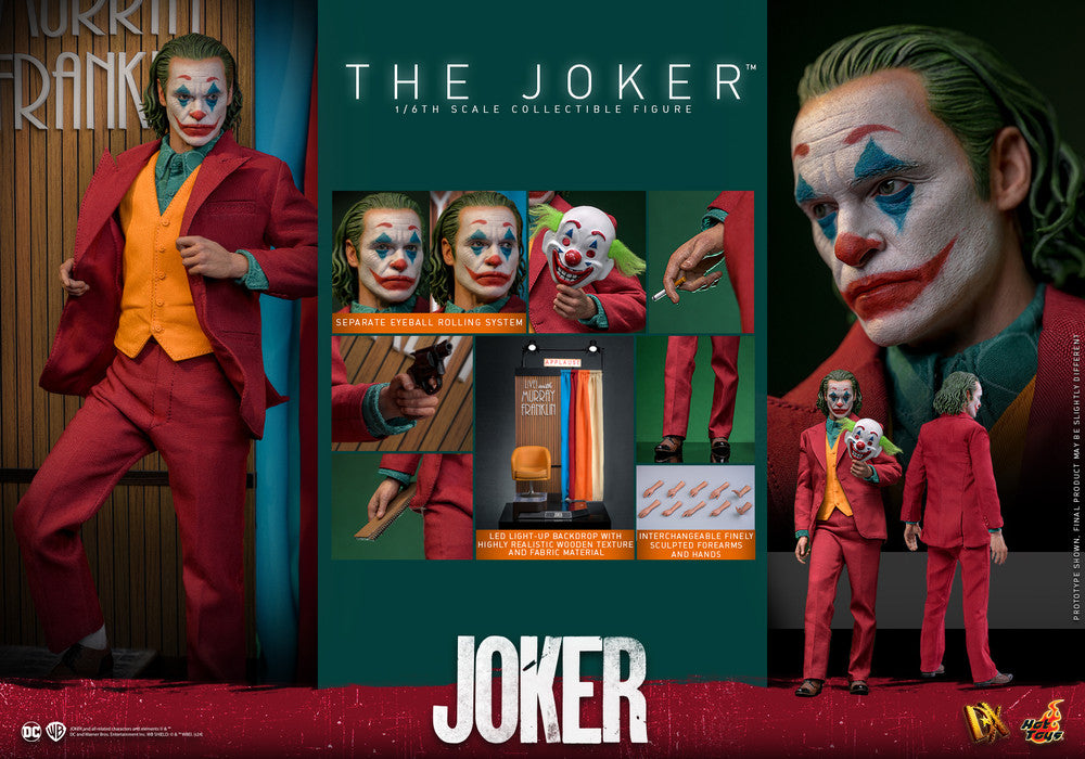 Preventa Figura The Joker marca Hot Toys DX42 escala 1/6