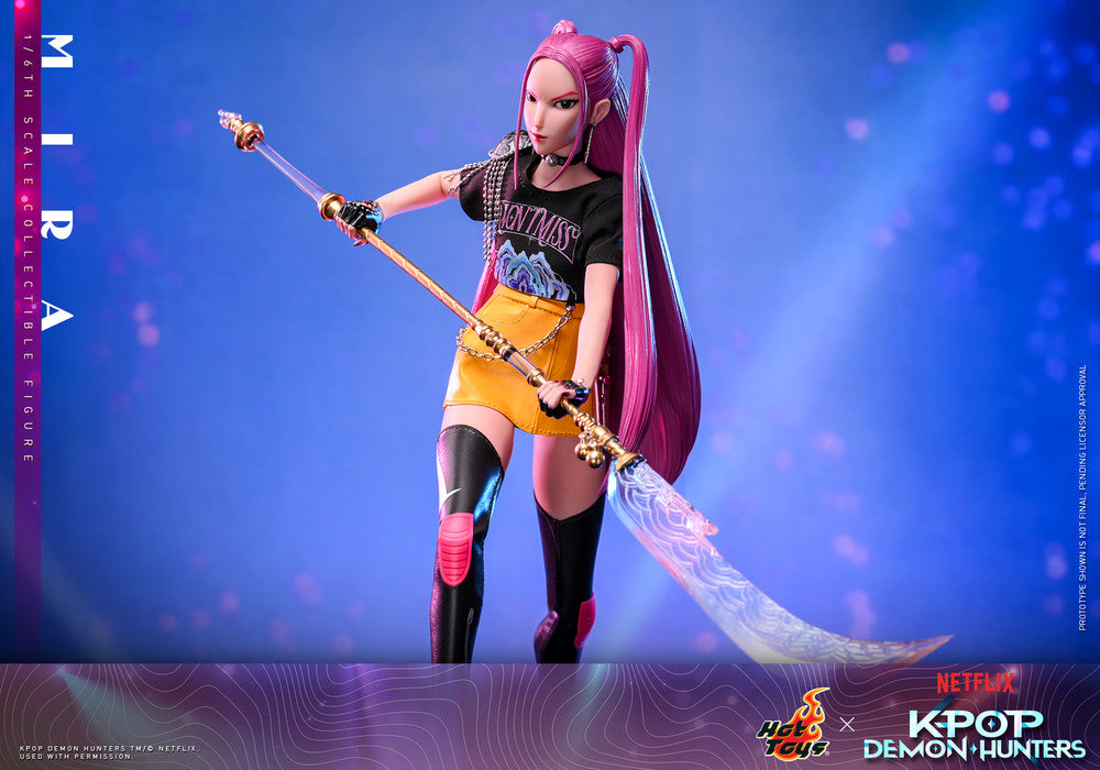 Preventa Figura Mira - KPop Demon Hunters marca Hot Toys TMS177 escala 1/6