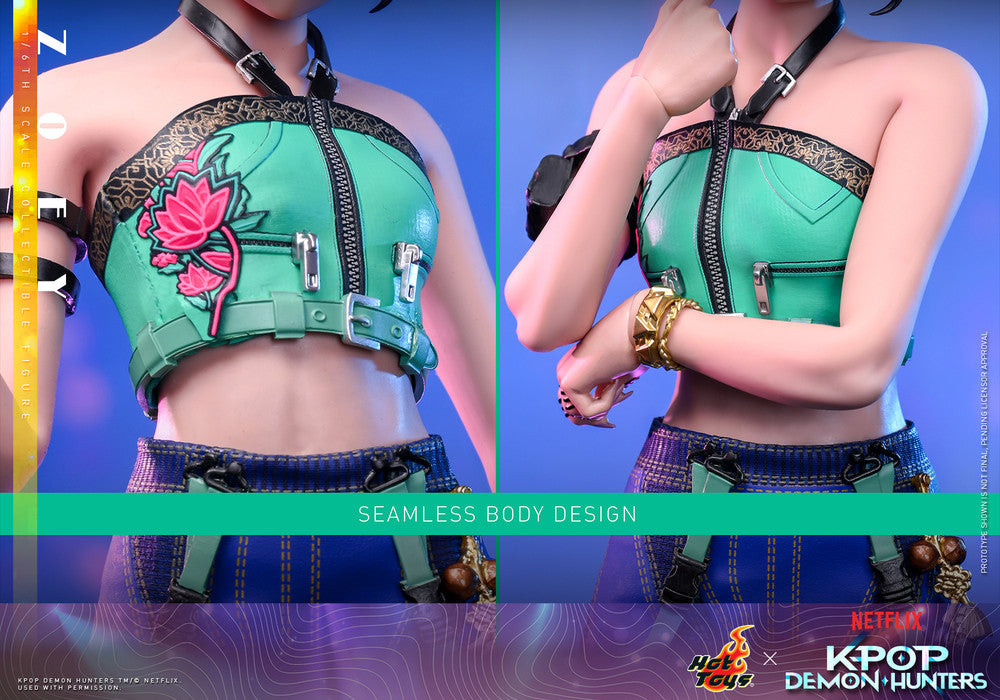 Preventa Figura Zoey - KPop Demon Hunters marca Hot Toys TMS178 escala 1/6