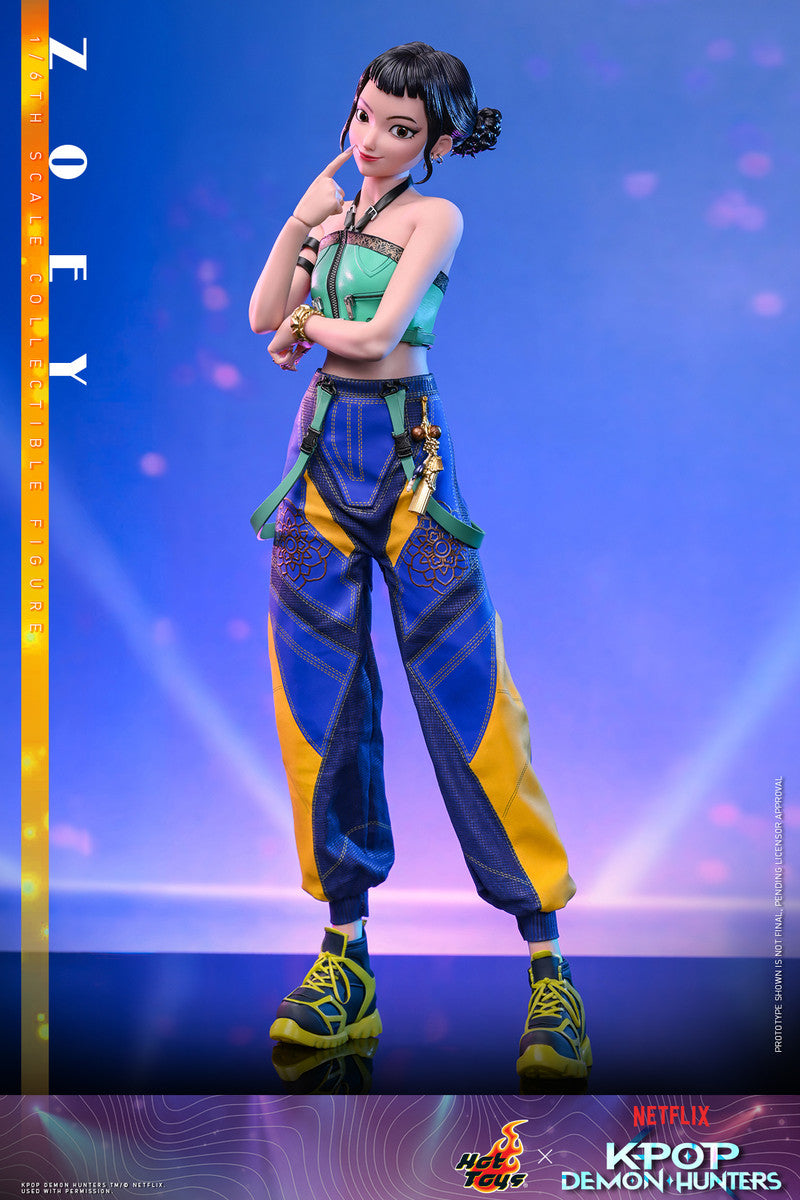 Preventa Figura Zoey - KPop Demon Hunters marca Hot Toys TMS178 escala 1/6