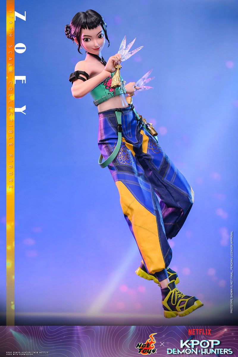 Preventa Figura Zoey - KPop Demon Hunters marca Hot Toys TMS178 escala 1/6