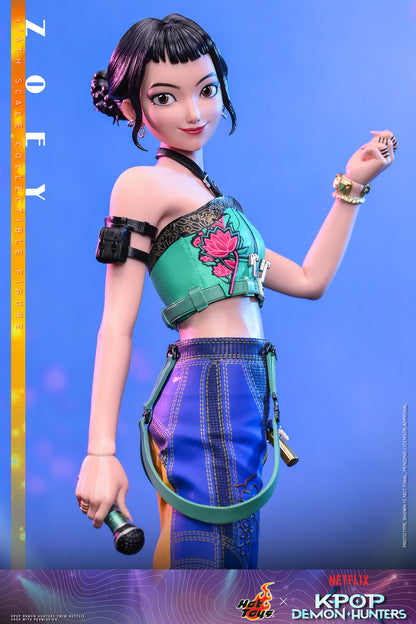 Preventa Figura Zoey - KPop Demon Hunters marca Hot Toys TMS178 escala 1/6