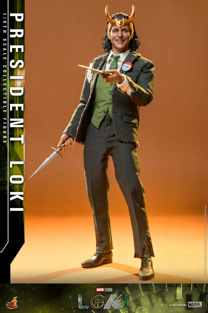 Pedido Figura President Loki - Loki Series marca Hot Toys TMS066 escala 1/6