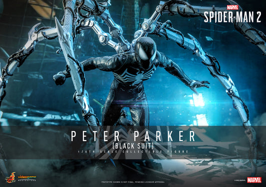 Preventa Figura Peter Parker (Black Suit) - Marvel's Spider-Man 2 marca Hot Toys VGM56 escala 1/6