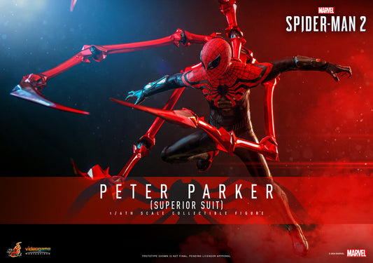 Preventa Figura Peter Parker (Superior Suit) - Marvel's Spider-Man 2 marca Hot Toys VGM61 escala 1/6