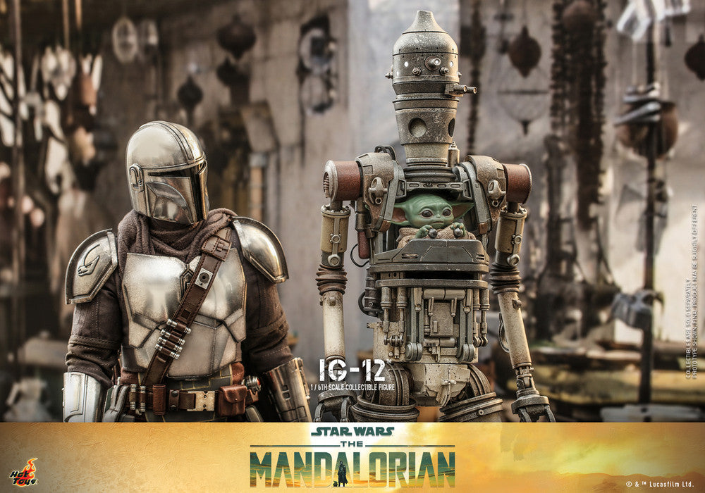 Preventa Figura IG-12 - Star Wars: The Mandalorian ™ marca Hot Toys TMS104 escala 1/6