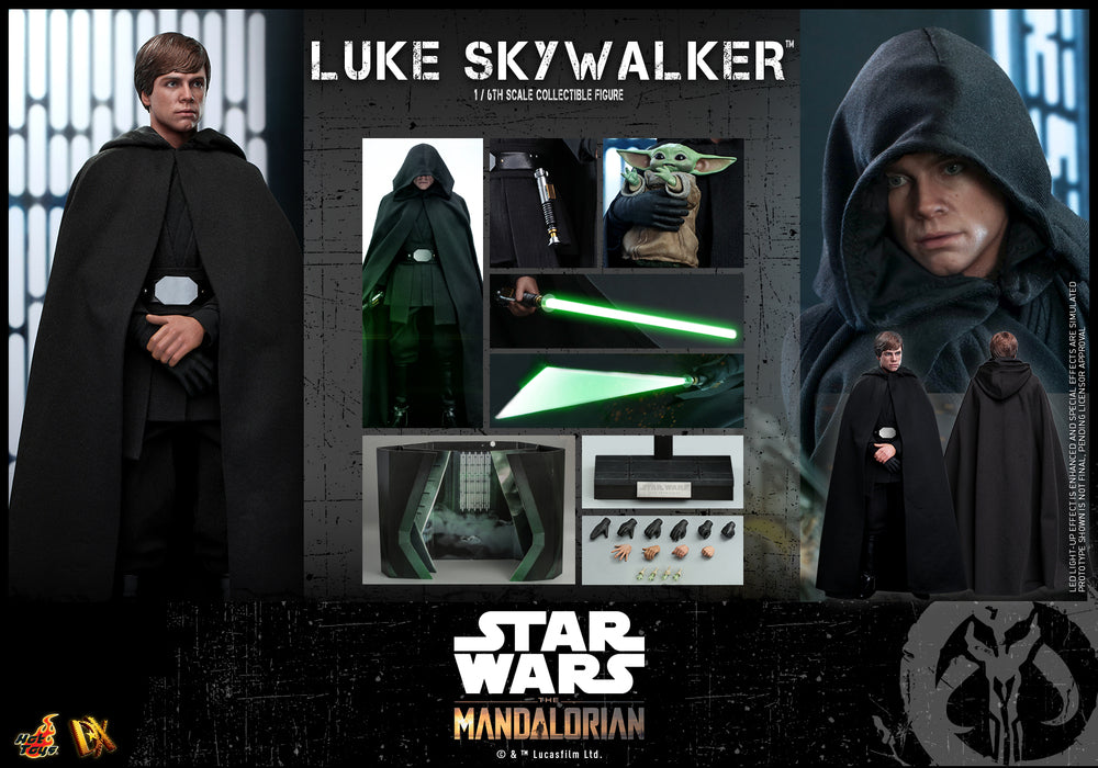 Pedido Figura Luke Skywalker - Star Wars: The Mandalorian™ marca Hot Toys DX22 escala 1/6