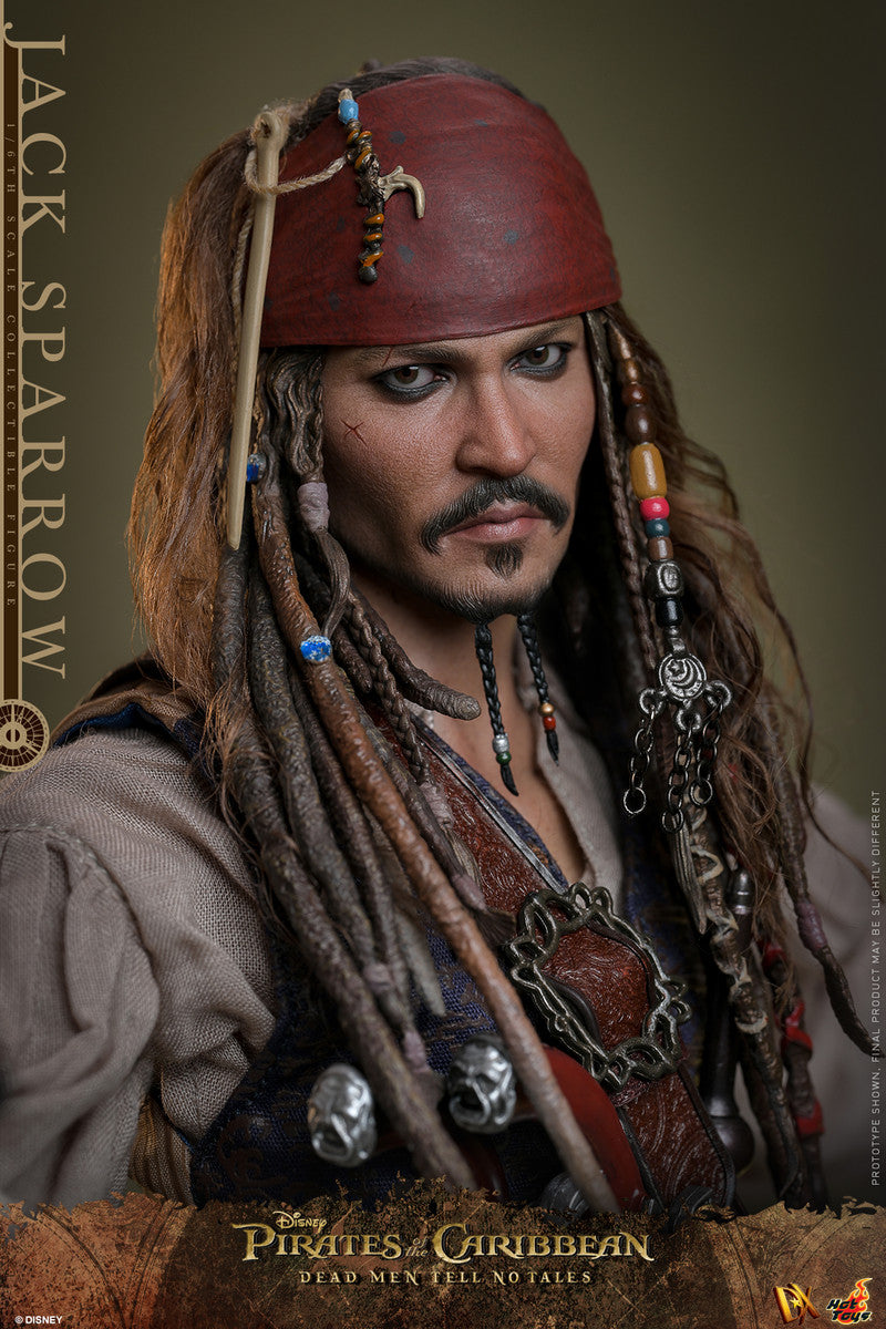 Preventa Figura Jack Sparrow - Pirates of the Caribbean: Dead Men Tell No Tales marca Hot Toys DX37 escala 1/6