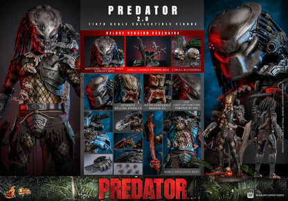 Preventa Figura PREDATOR (Deluxe version) (2.0) - Predator (1987) marca Hot Toys MMS817 escala 1/6