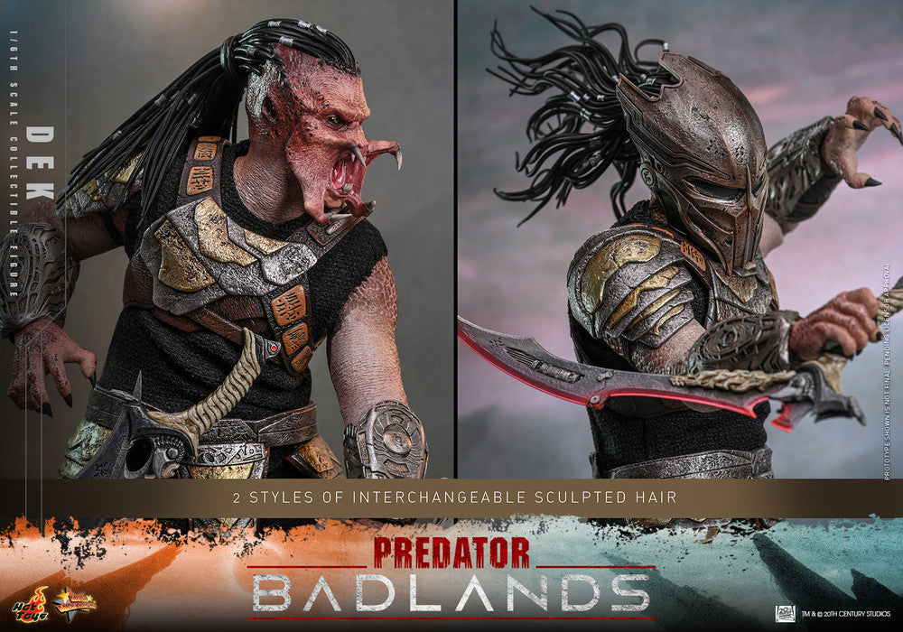 Preventa Figura Dek - Predator: Badlands marca Hot Toys MMS849 escala 1/6