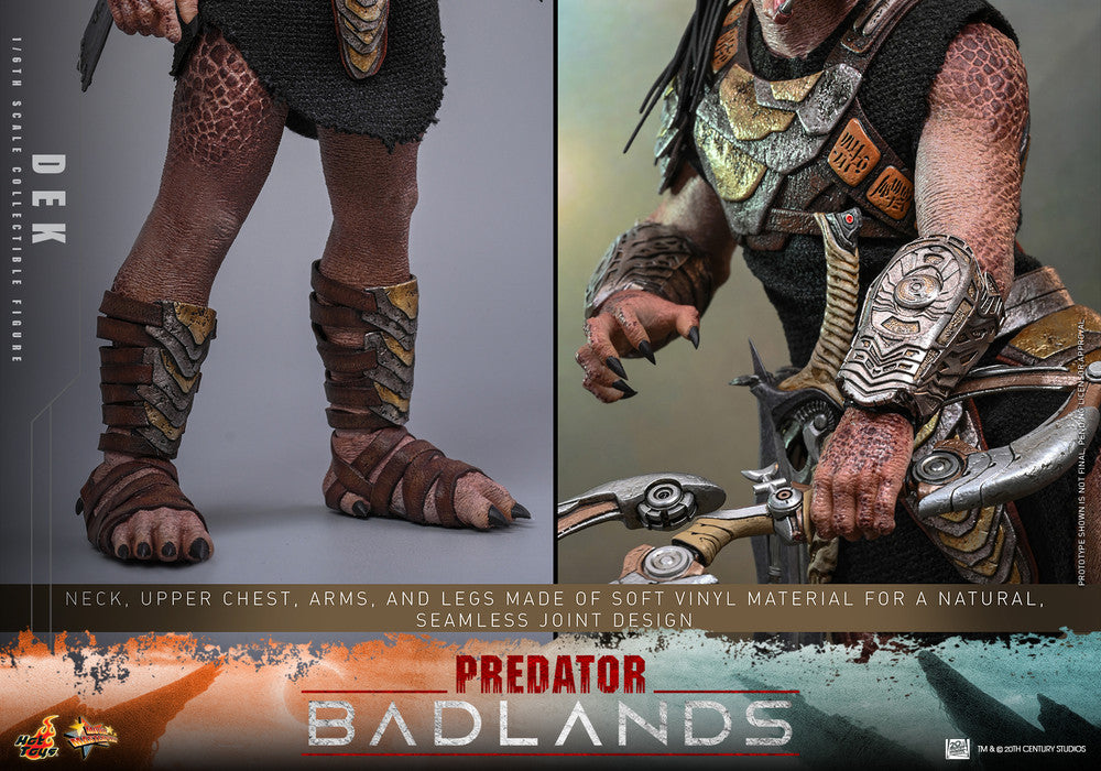 Preventa Figura Dek - Predator: Badlands marca Hot Toys MMS849 escala 1/6