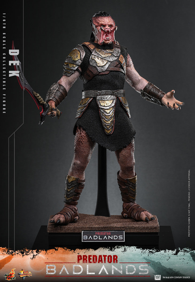 Preventa Figura Dek - Predator: Badlands marca Hot Toys MMS849 escala 1/6