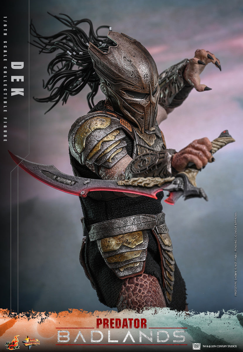 Preventa Figura Dek - Predator: Badlands marca Hot Toys MMS849 escala 1/6