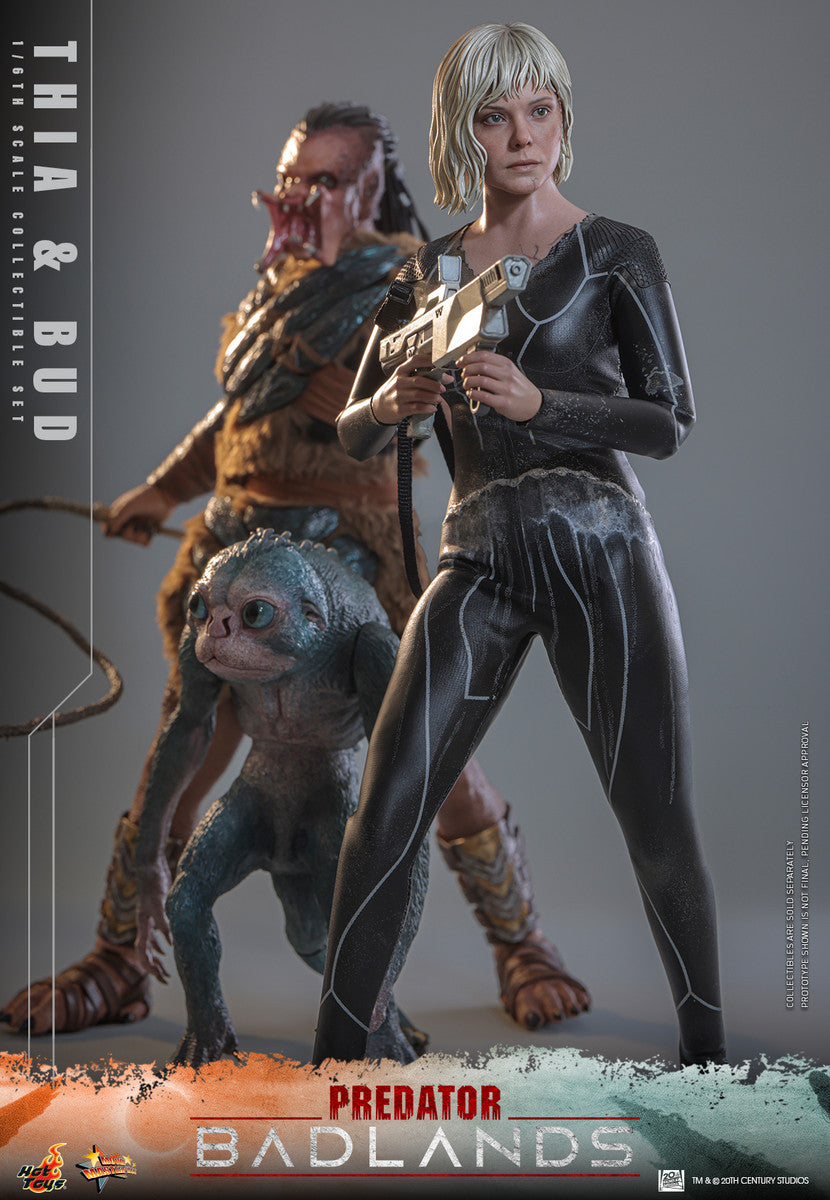 Preventa Figuras Thia & Bud (SET) - Predator: Badlands marca Hot Toys MMS900 escala 1/6