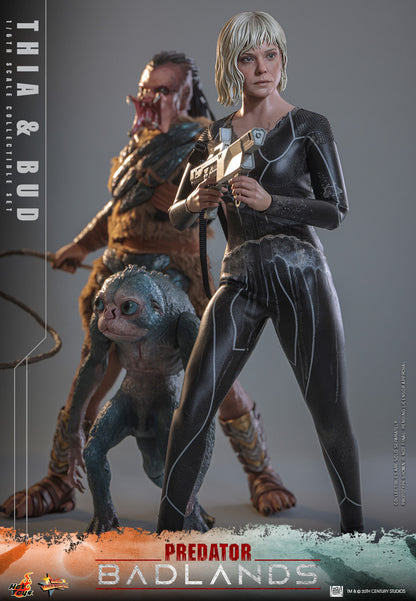 Preventa Figuras Thia & Bud (SET) - Predator: Badlands marca Hot Toys MMS900 escala 1/6