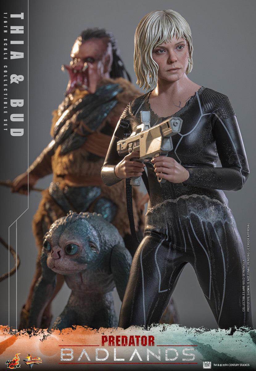 Preventa Figuras Thia & Bud (SET) - Predator: Badlands marca Hot Toys MMS900 escala 1/6