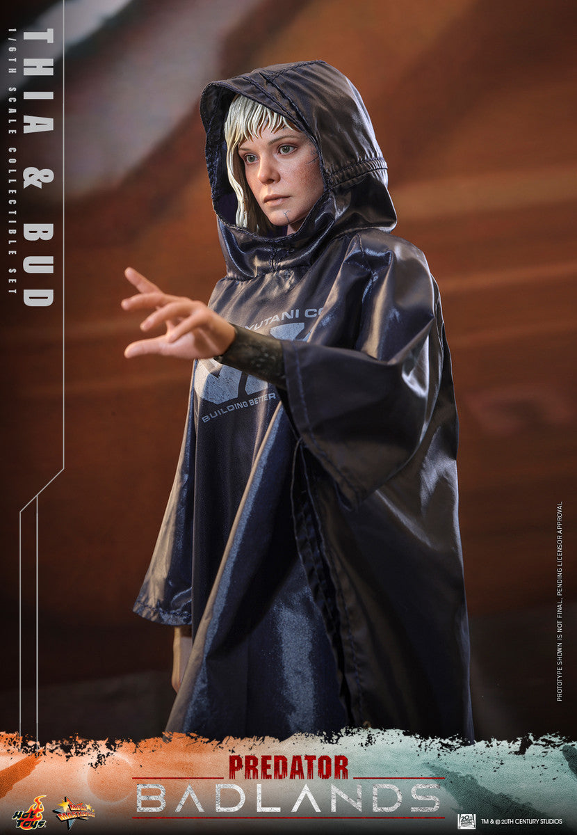 Preventa Figuras Thia & Bud (SET) - Predator: Badlands marca Hot Toys MMS900 escala 1/6