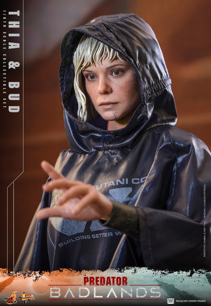 Preventa Figuras Thia & Bud (SET) - Predator: Badlands marca Hot Toys MMS900 escala 1/6