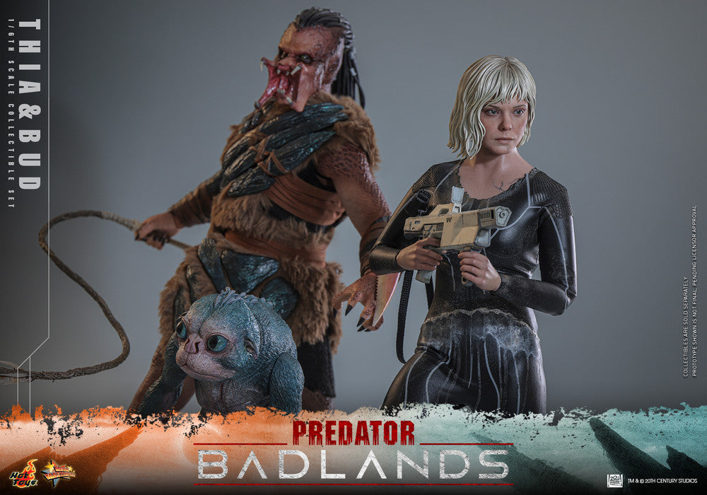 Preventa Figuras Thia & Bud (SET) - Predator: Badlands marca Hot Toys MMS900 escala 1/6