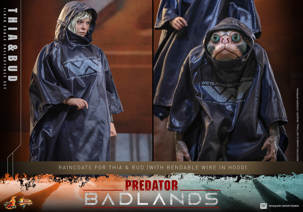 Preventa Figuras Thia & Bud (SET) - Predator: Badlands marca Hot Toys MMS900 escala 1/6