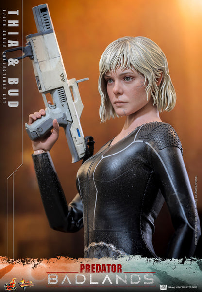 Preventa Figuras Thia & Bud (SET) - Predator: Badlands marca Hot Toys MMS900 escala 1/6