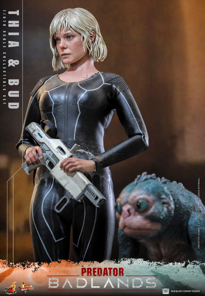 Preventa Figuras Thia & Bud (SET) - Predator: Badlands marca Hot Toys MMS900 escala 1/6