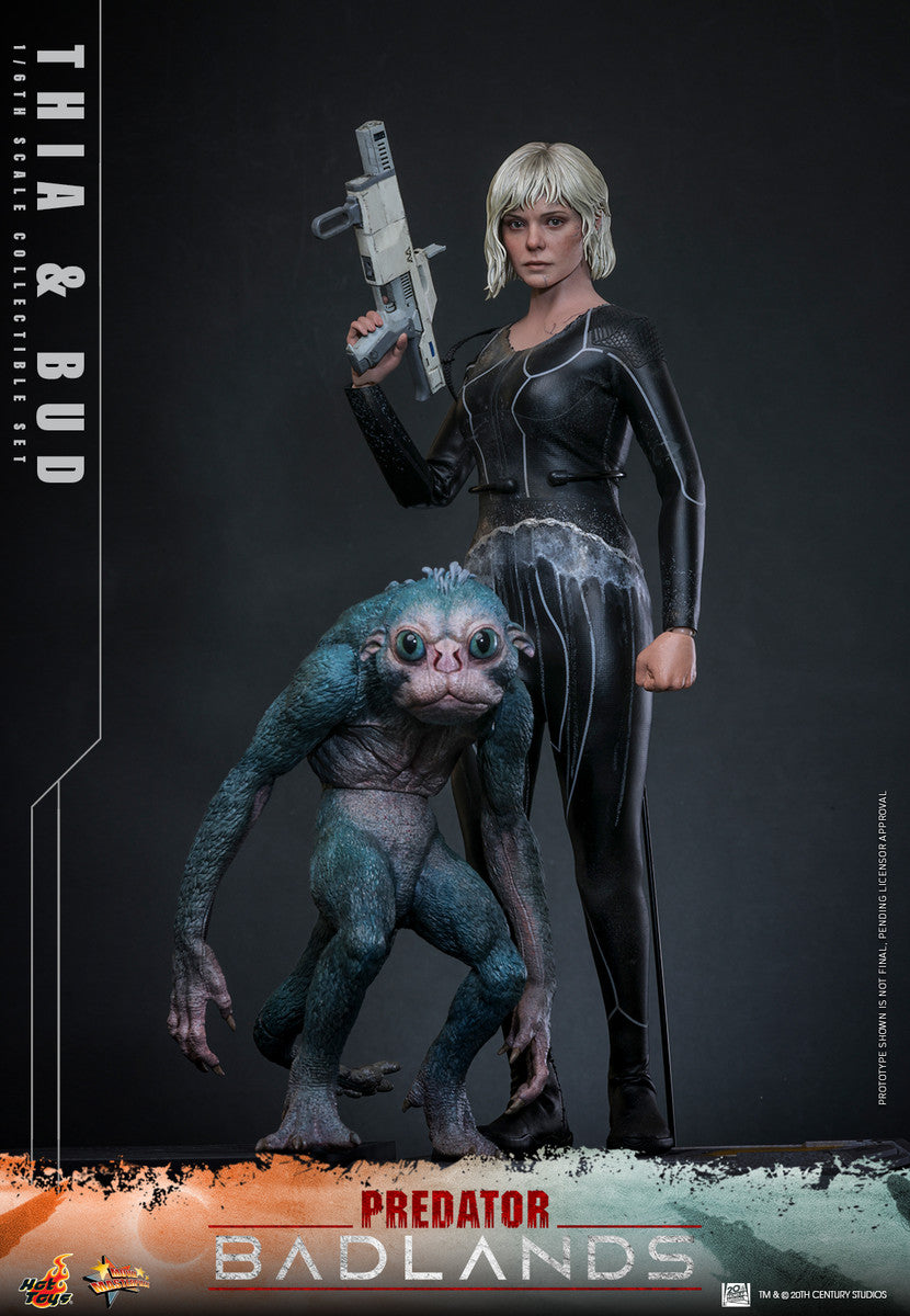 Preventa Figuras Thia & Bud (SET) - Predator: Badlands marca Hot Toys MMS900 escala 1/6