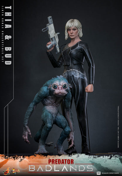 Preventa Figuras Thia & Bud (SET) - Predator: Badlands marca Hot Toys MMS900 escala 1/6