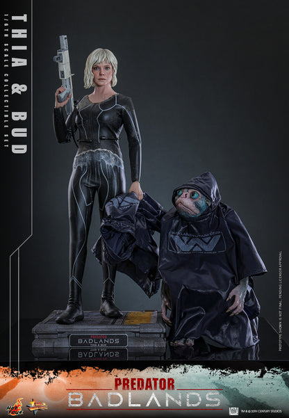 Preventa Figuras Thia & Bud (SET) - Predator: Badlands marca Hot Toys MMS900 escala 1/6