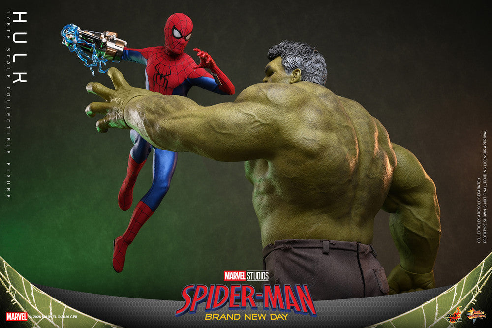 Preventa Figura HULK - Spider-Man: Brand New Day marca Hot Toys MMS905 escala 1/6
