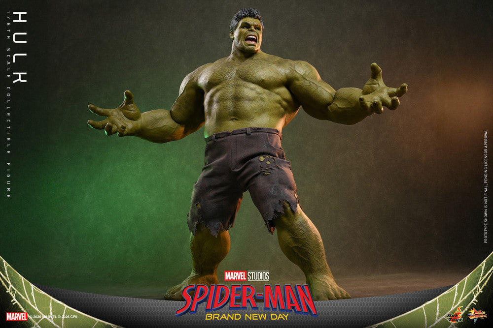 Preventa Figura HULK - Spider-Man: Brand New Day marca Hot Toys MMS905 escala 1/6