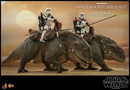 Preventa Figura Sandtrooper Sergeant™ con Dewback ™ - Star Wars Episode IV: A New Hope ™ marca Hot Toys MMS722 escala 1/6