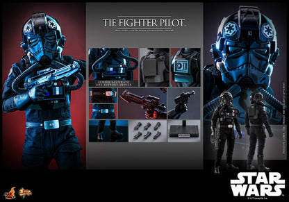 Preventa Figura TIE Fighter Pilot - Star Wars Episode IV: A New Hope marca Hot Toys MMS798 escala 1/6