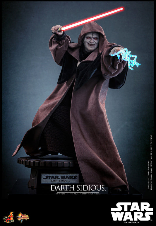 Preventa Figura Darth Sidious ™ - Star Wars: Revenge of the Sith ™ marca Hot Toys MMS745 escala 1/6