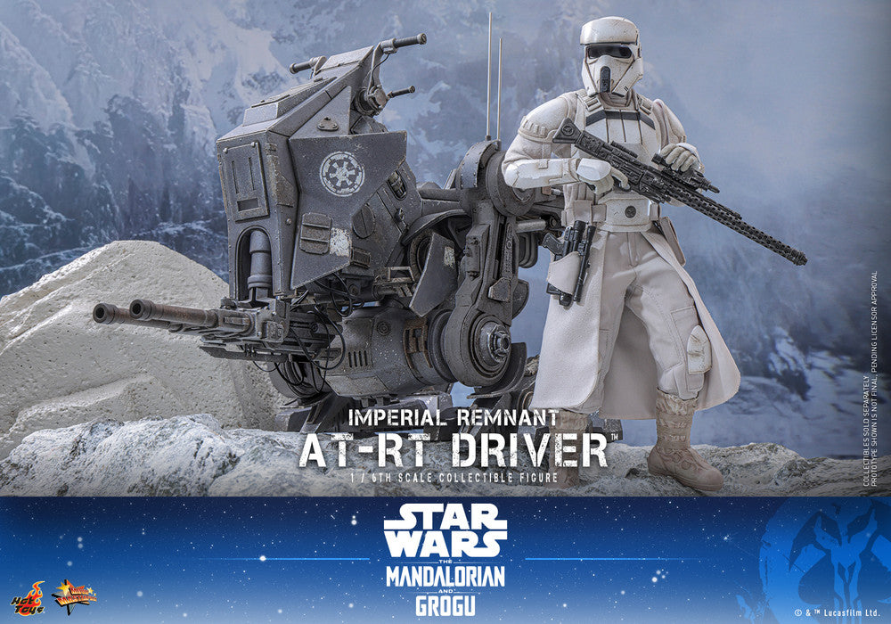 Preventa Figura Imperial Remnant AT-RT Driver - Star Wars: The Mandalorian & Grogu marca Hot Toys MMS853 escala 1/6