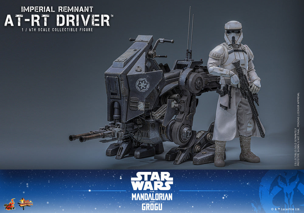 Preventa Figura Imperial Remnant AT-RT Driver - Star Wars: The Mandalorian & Grogu marca Hot Toys MMS853 escala 1/6